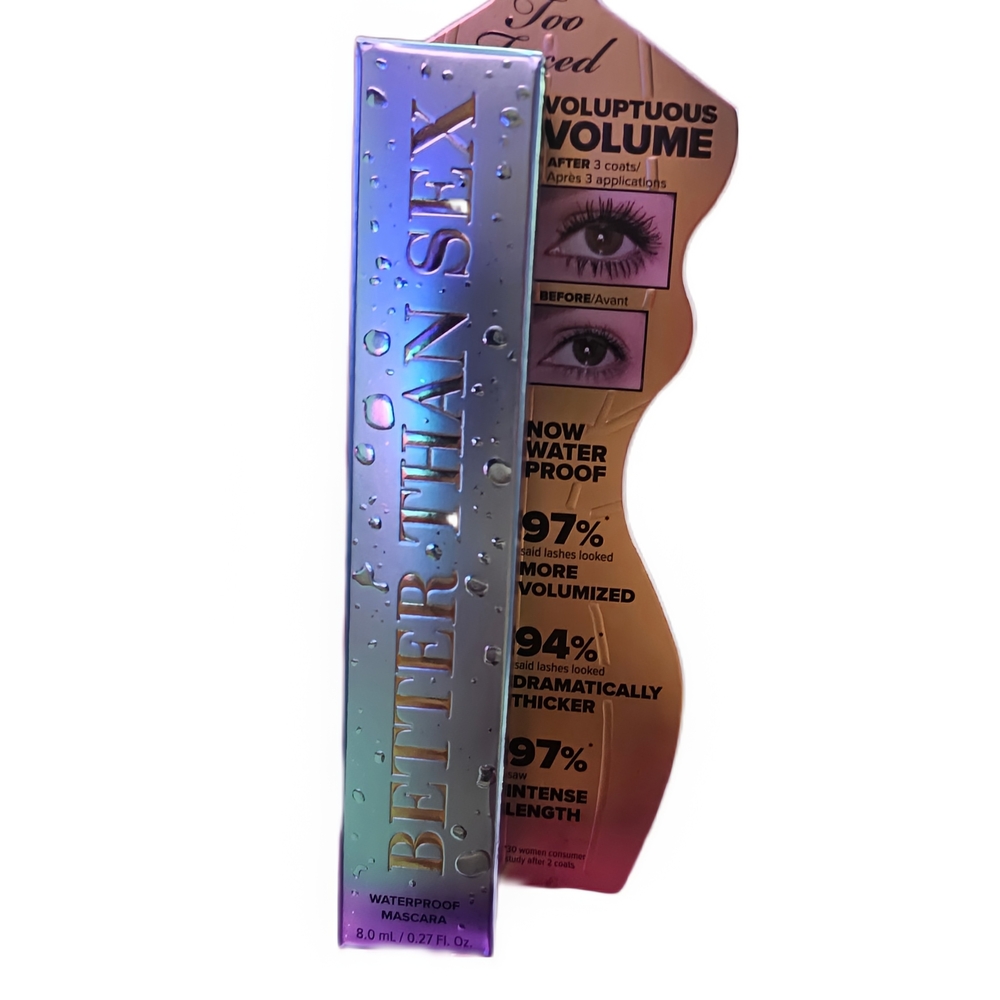 Too Faced Better Than Sex Mascara in Pink and Orange
